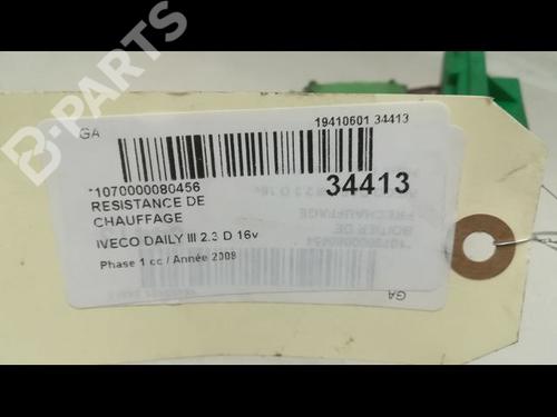 Heater resistor IVECO DAILY IV Van 35C12 V, 35C12 V/P, 35S12 V, 35S12 V/P | BP11677084M108 