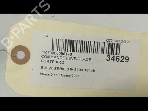 Used Right rear window switch BMW 3 (E46) 330 d (184 hp) 9596498