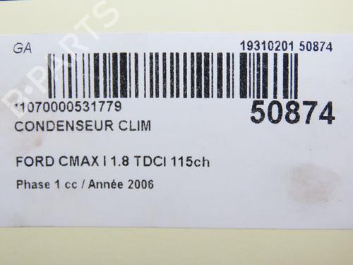 Heater matrix FORD FOCUS C-MAX (DM2) 1.8 TDCi | BP23172352M63  - Image 5