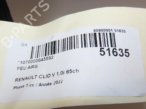 Left taillight RENAULT CLIO V (B7_) 1.0 SCe 65 (B7MG) | BP29441840C34  - Image 6