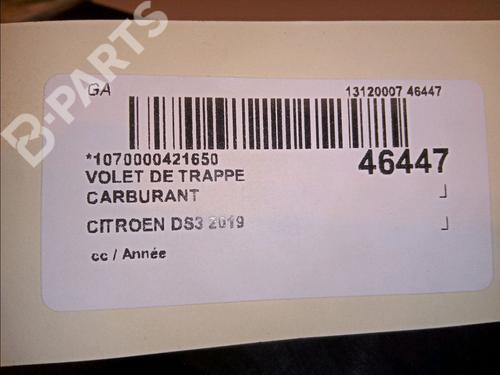 Fuel flap DS DS 3 / DS 3 CROSSBACK (UR_, UC_, UJ_) 1.2 PureTech 130 (URHNSS) | BP11998883C131 