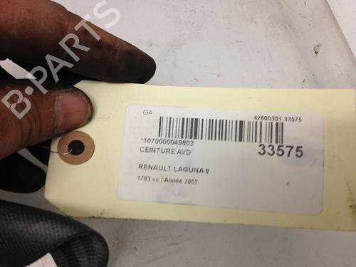 Used Front right belt tensioner RENAULT LAGUNA II (BG0/1_) [2001-2007]  23175045