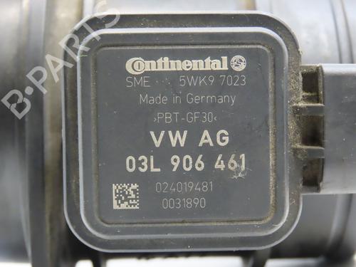Mass air flow sensor VW POLO V (6R1, 6C1) 1.6 TDI | BP9614343M95 