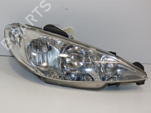 Højre forlygte PEUGEOT 206 Hatchback (2A/C) 1.4 HDi eco 70 (68 hp) 28832484