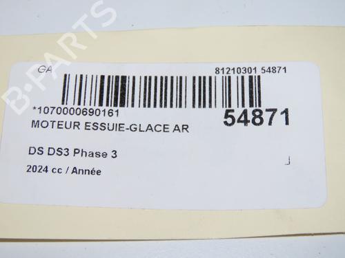 rear-wiper-motor-ds-ds-3-ds-3-crossback-ur_-uc_-uj_-2018-31748045 main image