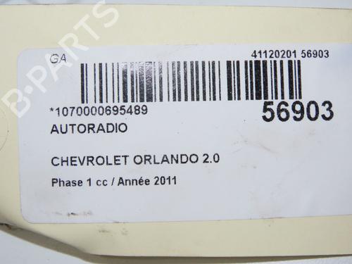 Radio CHEVROLET ORLANDO (J309) 2.0 D | BP31912134E6 
