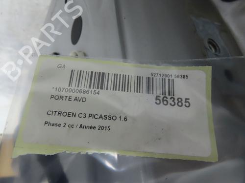 Used Right front door CITROËN C3 Picasso (SH_) 1.6 HDI 90 (92 hp) 31284241