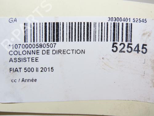 Used Steering column FIAT 500L (351_, 352_) 1.3 D Multijet (199LXY1A, 199LXY11) (84 hp) 28829618