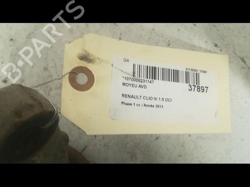 Left front steering knuckle RENAULT CLIO IV (BH_) 1.5 dCi 90 | BP14875488M25 