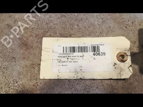 Used Front left interior door handle PEUGEOT 307 (3A/C) 1.6 16V (109 hp) 9610482