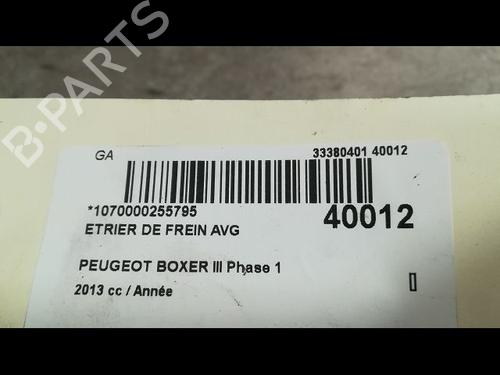 Used Left front brake caliper PEUGEOT BOXER Platform/Chassis 2.2 HDi 110 (110 hp) 14878283