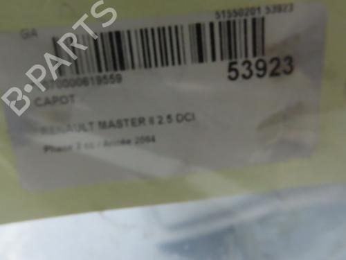 Hood RENAULT MASTER II Van (FD) 2.5 dCi 100 (FD0U, FD0V, FD3U, FD3V, FD8U, FD8V) | BP28968389C1 