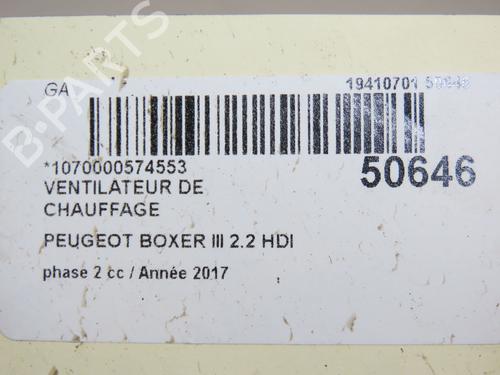 Heater blower motor PEUGEOT BOXER Van 2.0 BlueHDi 130 | BP24358728M62 - Image 6