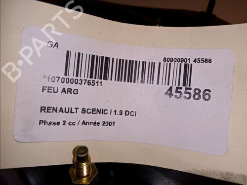 Used Left taillight RENAULT SCÉNIC I MPV (JA0/1_, FA0_) 1.9 dCi (JA05, JA1F) (102 hp) 11204123