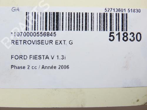 Used Left mirror FORD FIESTA V (JH_, JD_) 1.3 (69 hp) 28831542