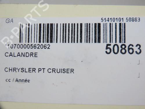 Grille CHRYSLER PT CRUISER (PT_) 2.4 | BP28968262C40 