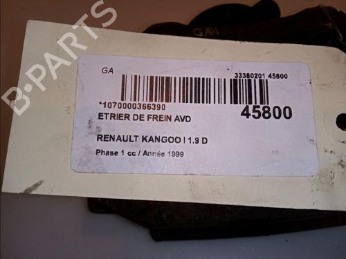 Used Right front brake caliper RENAULT KANGOO (KC0/1_) D 65 1.9 (KC0E, KC02, KC0J, KC0N) (64 hp) 14877736