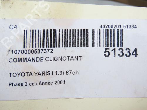 Steering column stalk TOYOTA YARIS (_P1_) 1.3 (SCP12_, SCP13_, SCP12R, SCP13R) | BP28830292I23 
