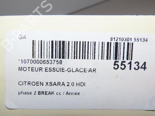 Rear wiper motor CITROËN XSARA Break (N2) 2.0 HDI 90 | BP29415203M102 
