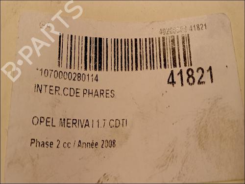 Headlight switch OPEL MERIVA A MPV (X03) 1.7 CDTI (E75) | BP9614079I24 - Image 3