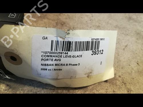 Used Left front window switch NISSAN MICRA III (K12) 1.4 16V (88 hp) 9610826