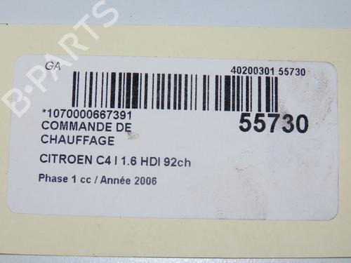 Climate control CITROËN C4 I (LC_) 1.6 HDi | BP32432943I5  - Image 6