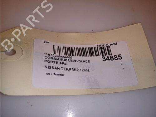 Used Left rear window switch NISSAN TERRANO II (R20) 3.0 Di 4WD (154 hp) 13310344