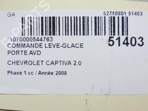 Switch CHEVROLET CAPTIVA (C100, C140) 2.0 D 4WD | BP28968416I30  - Image 5