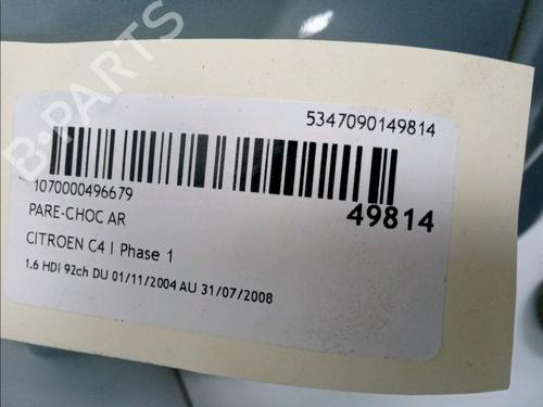 Rear bumper CITROËN C4 I (LC_) 1.6 HDi | BP23177219C8 