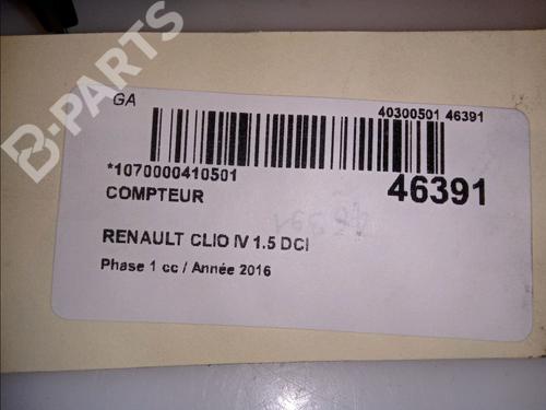 Instrument cluster RENAULT CLIO IV (BH_) 1.5 dCi 90 | BP11628354C47 