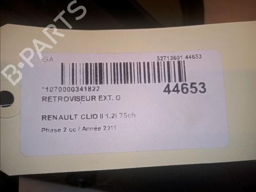 Left mirror RENAULT CLIO II (BB_, CB_) 1.2 16V (BB05, BB0W, BB11, BB27, BB2T, BB2U, BB2V, CB05,... | BP14996317C26 
