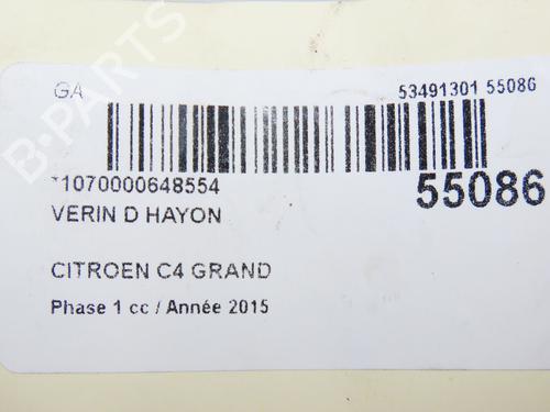 Used Tailgate lift support CITROËN C4 Picasso II 2.0 BlueHDi 150 (150 hp) 29469783