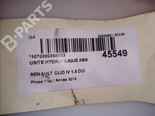 ABS pump RENAULT CLIO IV (BH_) 1.5 dCi 90 | BP11100361M43 