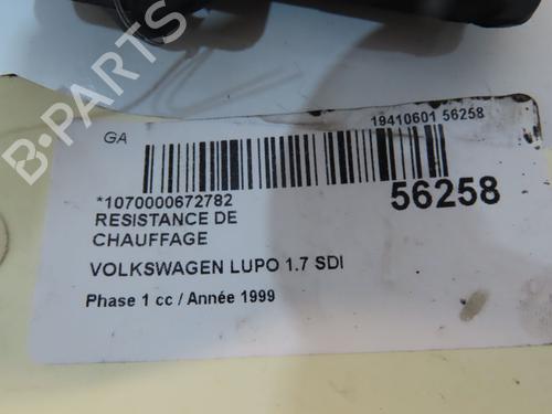Heater resistor VW LUPO I (6X1, 6E1) 1.7 SDI | BP31030175M108