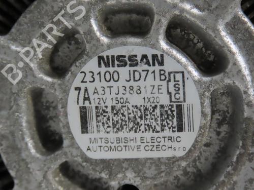 Alternator NISSAN QASHQAI / QASHQAI +2 I (J10, NJ10, JJ10E) 1.6 dCi | BP23124913M7 