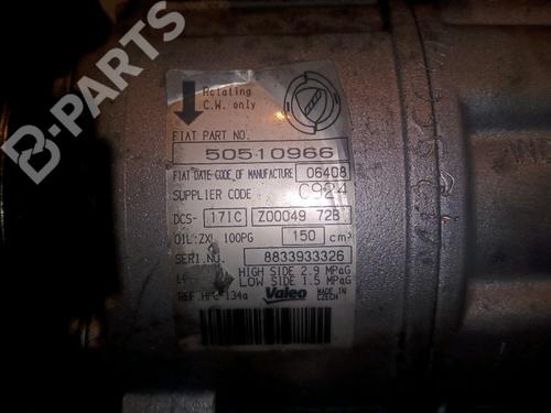 AC compressor ALFA ROMEO 159 (939_) 1.9 JTDM 8V (939AXE1B) | BP11932742M34 