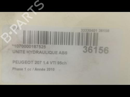 Used ABS pump PEUGEOT 207 (WA_, WC_) 1.4 16V (95 hp) 9603165