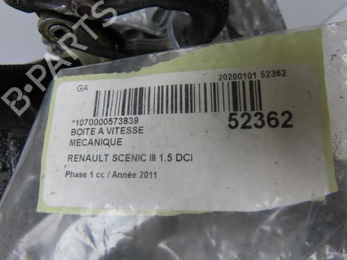 Used Gearbox Gearbox RENAULT SCÉNIC III (JZ0/1_) 1.5 dCi (110 hp) 32768808 32768808