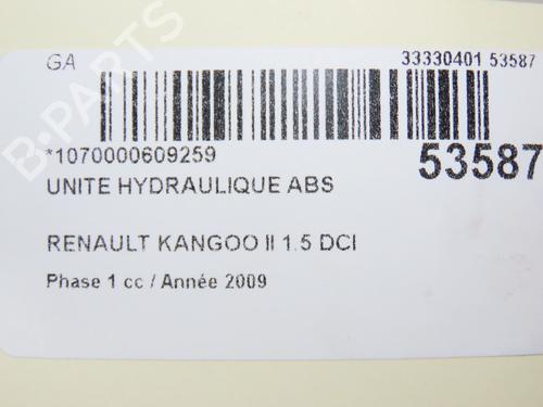 ABS pump RENAULT KANGOO / GRAND KANGOO II (KW0/1_) 1.5 dCi (KW0C, KW2C, KW4C) | BP28829977M43 