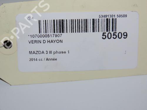 Tailgate lift support MAZDA 3 (BM, BN) 2.0 | BP28832267C138 