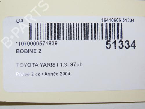 Used Ignition coil TOYOTA YARIS (_P1_) 1.3 (SCP12_, SCP13_, SCP12R, SCP13R) (87 hp) 28828941
