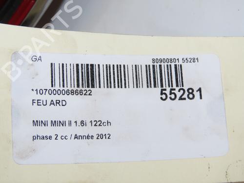 Feu arrière droit MINI MINI (R56) Cooper (122 hp) 31819634