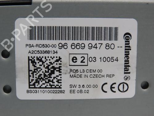 Used Radio CITROËN C4 II (NC_) 1.6 HDi 90 (92 hp) 22774515