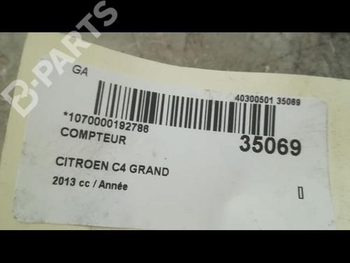 Instrument cluster CITROËN C4 Grand Picasso II (DA_, DE_) 1.6 HDi 90 | BP9619549C47 