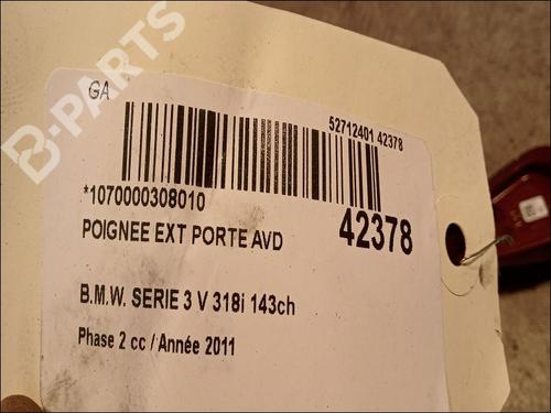 Front right exterior door handle BMW 3 (E90) 318 d | BP9617268C129 