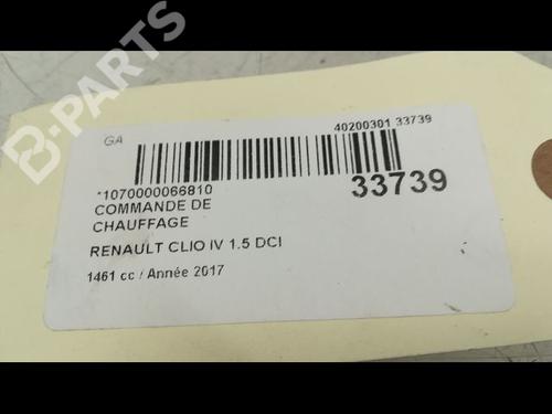 Commande Chauffage RENAULT CLIO IV (BH_) 1.5 dCi 90 | BP9595501I5 