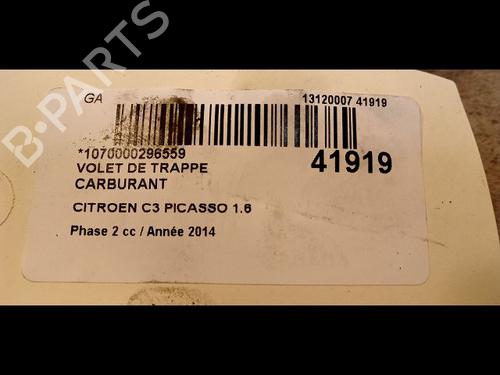 Tanklåg CITROËN C3 Picasso (SH_) 1.6 HDI 90 (92 hp) 9616201