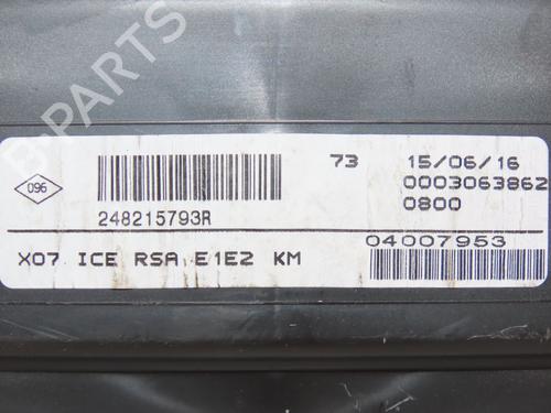 Instrument cluster RENAULT TWINGO III (BCM_, BCA_) 0.9 TCe 90 (BCM9, BCM2) | BP28967981C47 