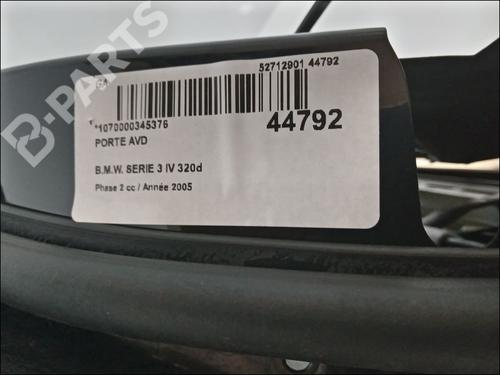 Right front door BMW 3 (E46) 320 d | BP11102458C3 