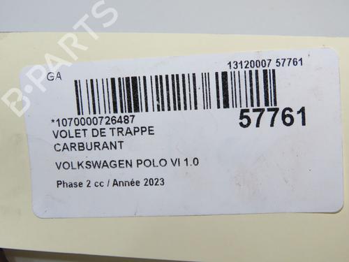 Tanklåg VW POLO VI (AW1, BZ1, AE1) 1.0 TSI (95 hp) 33188140